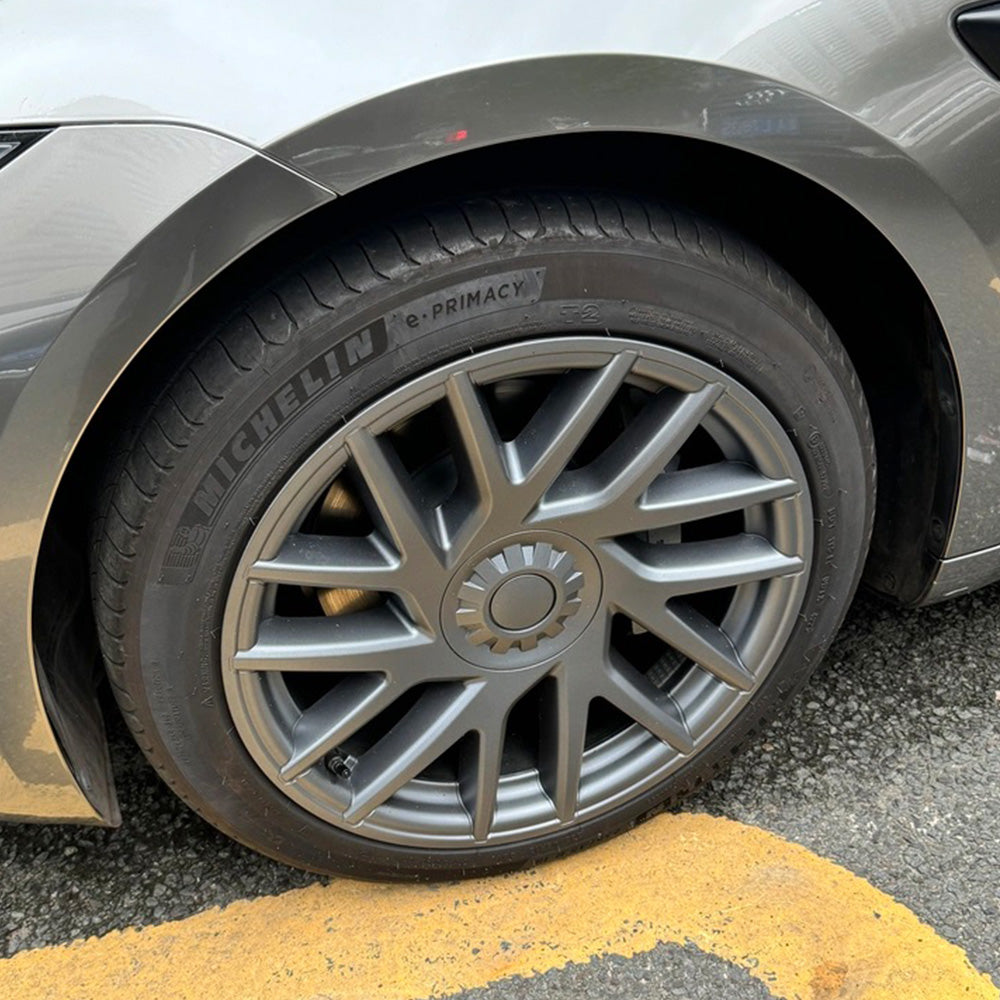 tesla model 3 highland performance wheel covers