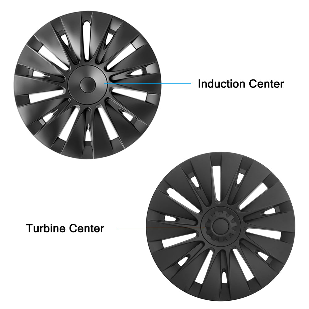 tesla model y 19 wheel covers black