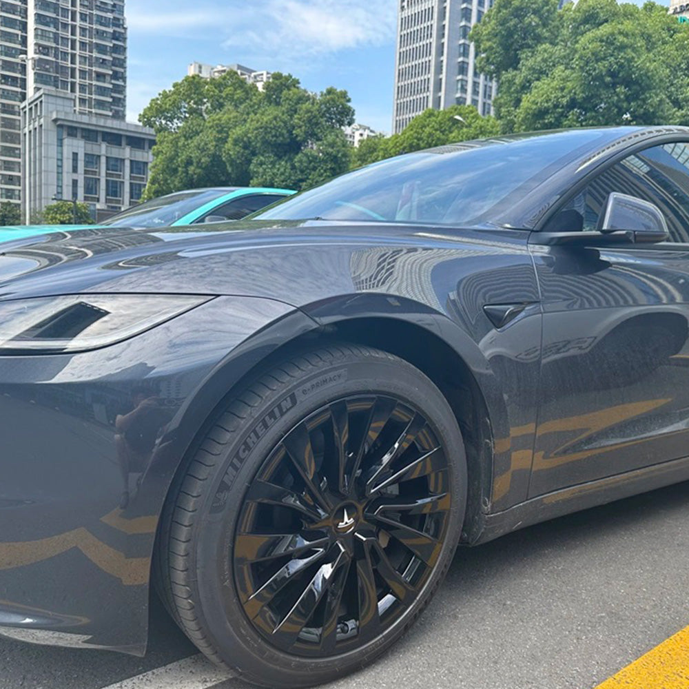 tesla model 3 highland wheel hub caps