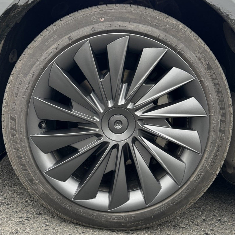 tesla model 3 highland 18 inch cyclone wheel covers