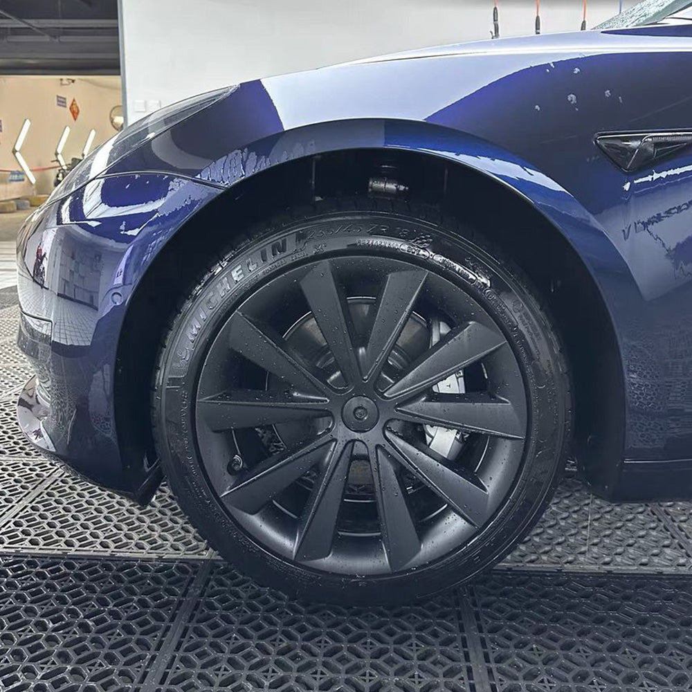 tesla model 3 aero wheel covers efficiency