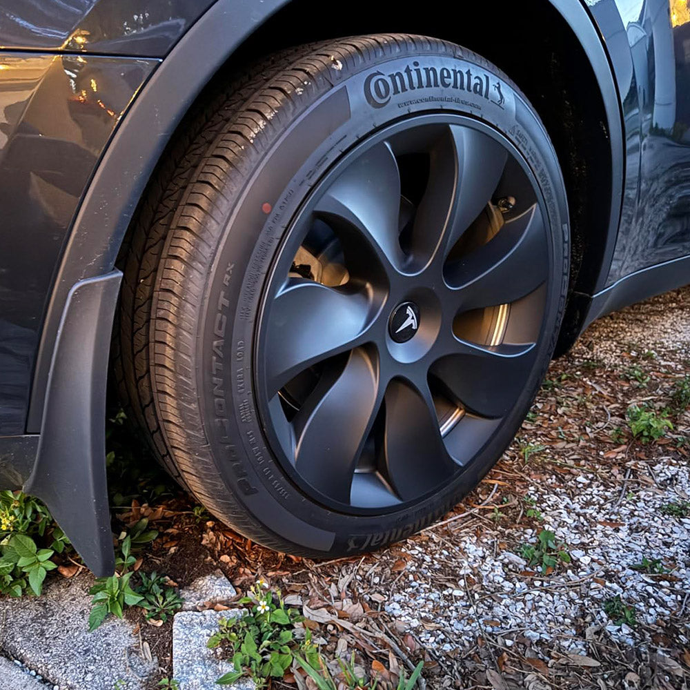tesla model y gemini wheel caps