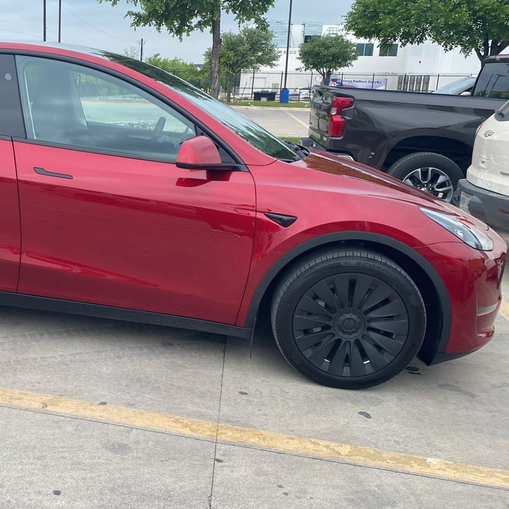 tesla model y aftermarket wheel covers