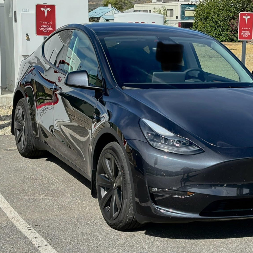 tesla model y gemini wheel caps