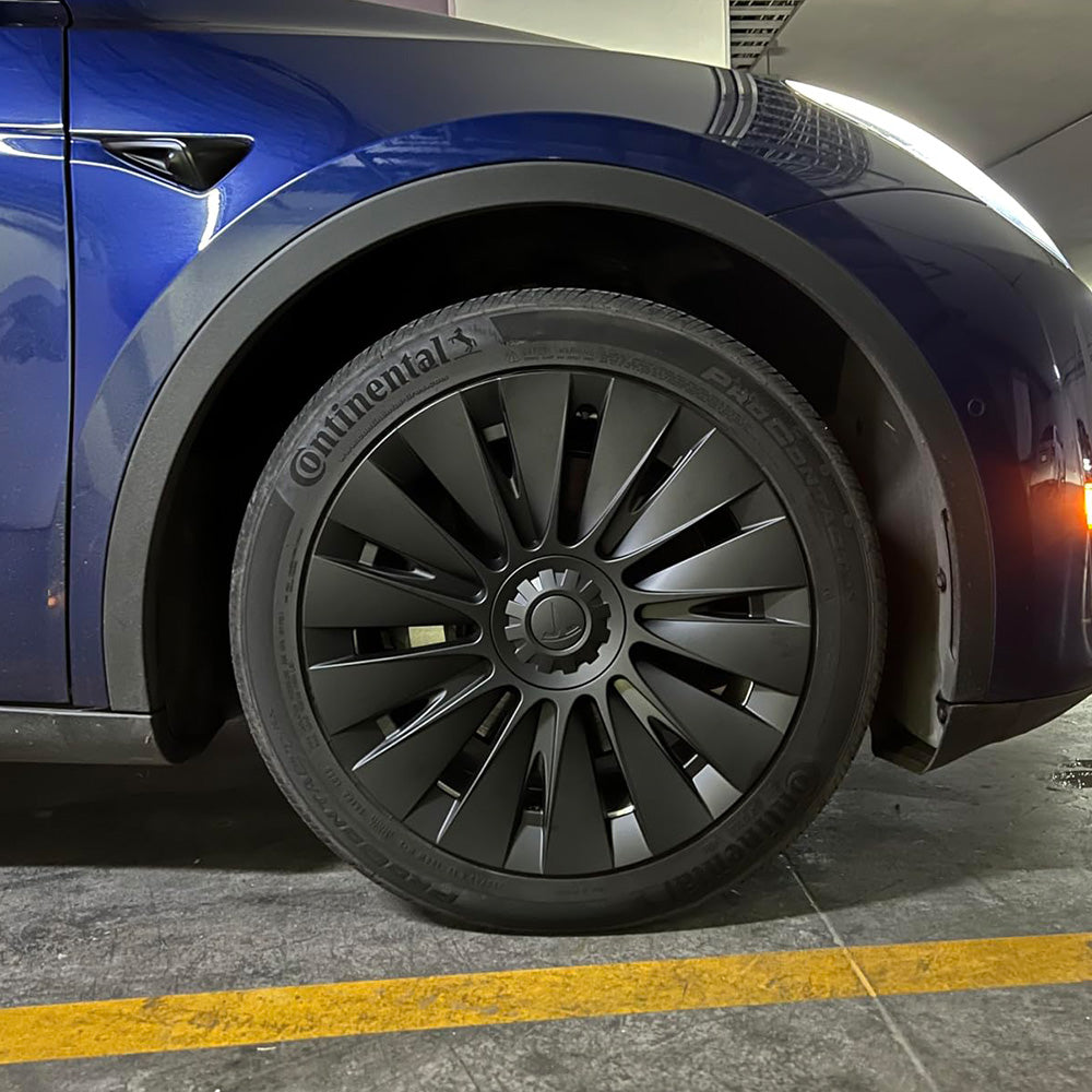 tesla model y 19 induction wheel covers