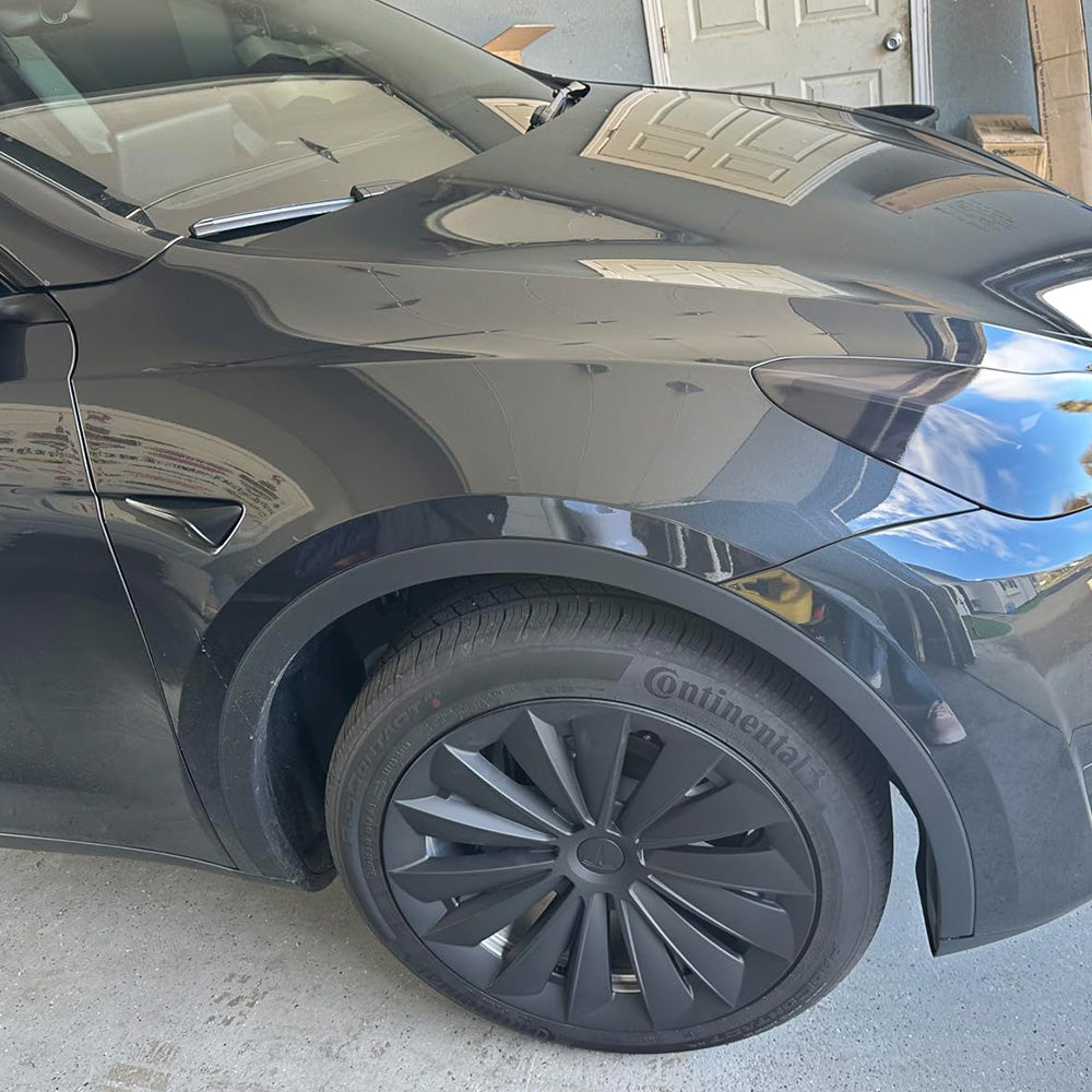 tesla model y directional wheel covers