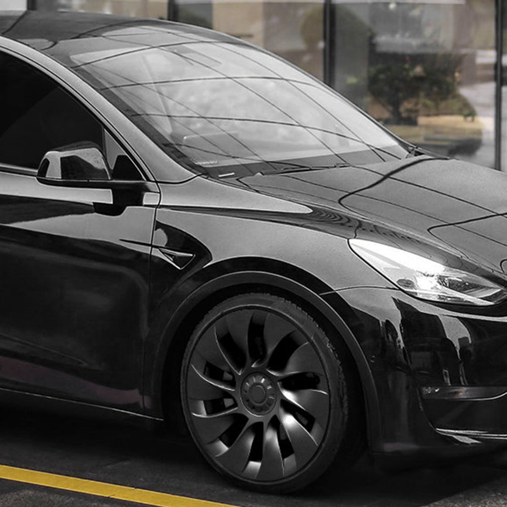 uberturbine wheel covers for tesla model y