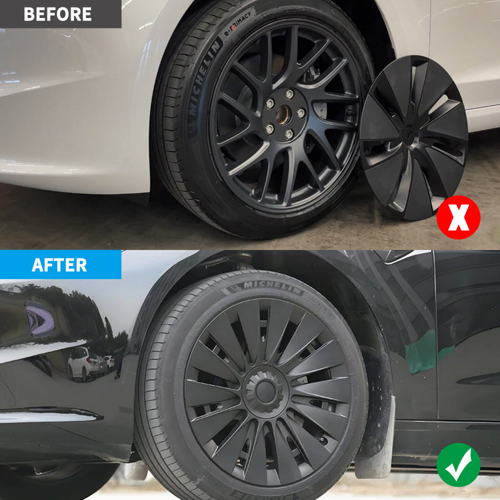tesla model 3 highland 18 inch wheel covers