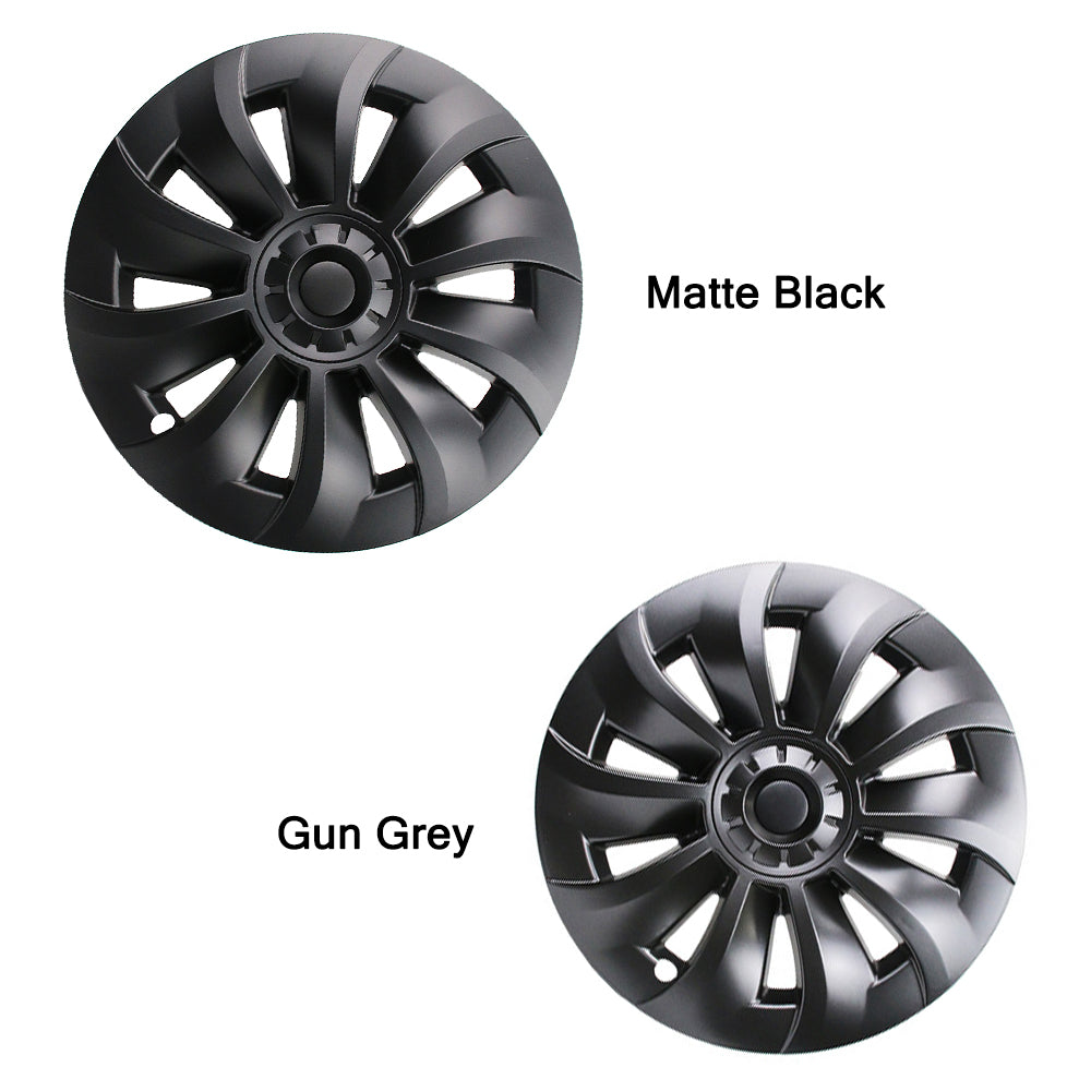 tesla model 3 gloss black wheel covers