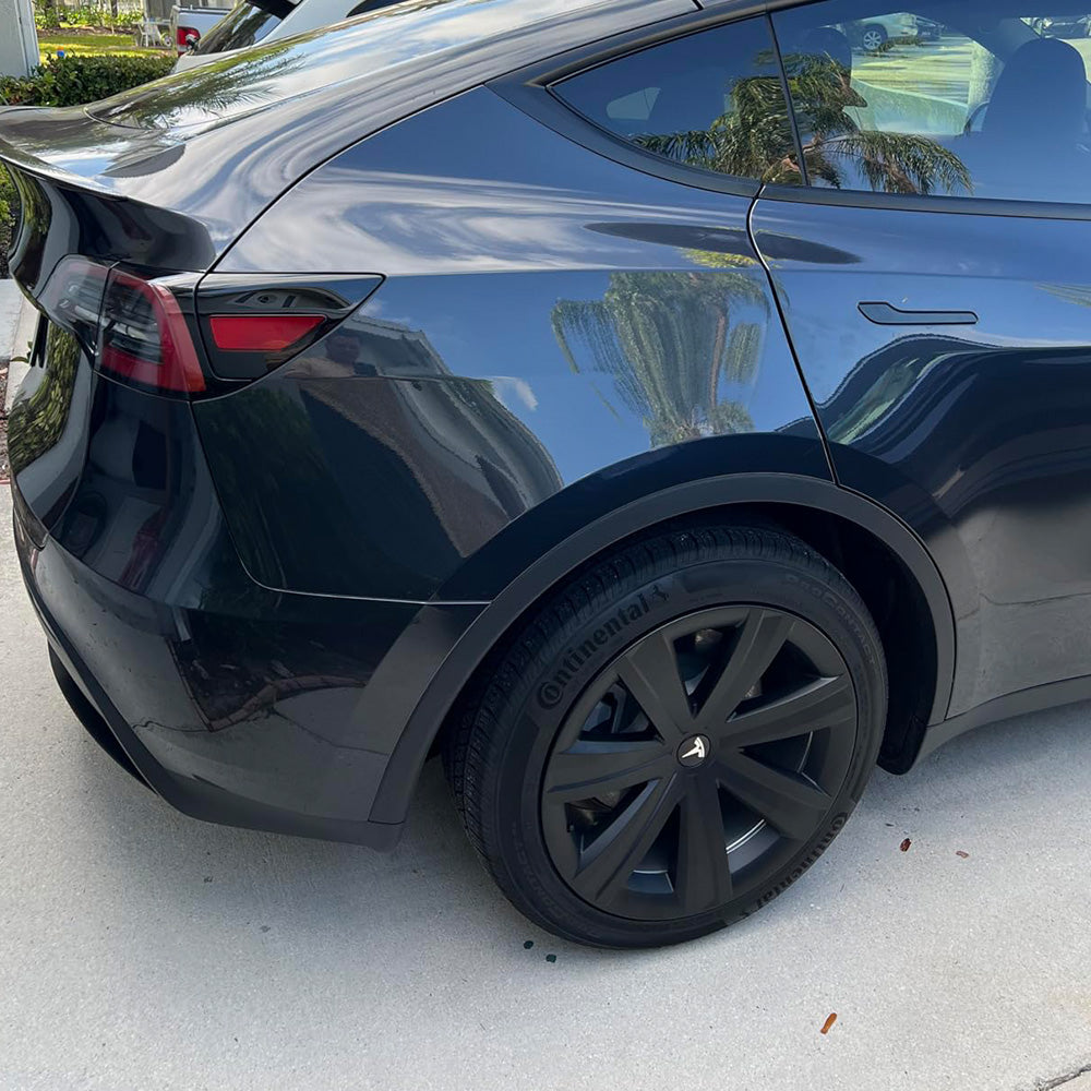tesla model y uberturbine wheel covers