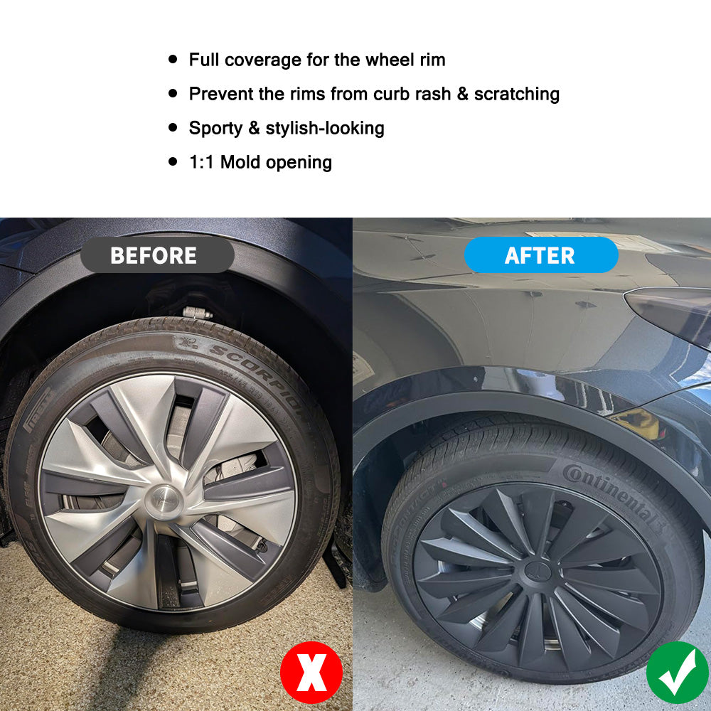 2024 tesla model y wheel covers