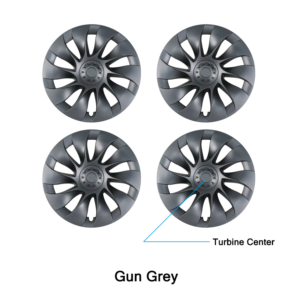 tesla model y uberturbine wheel covers