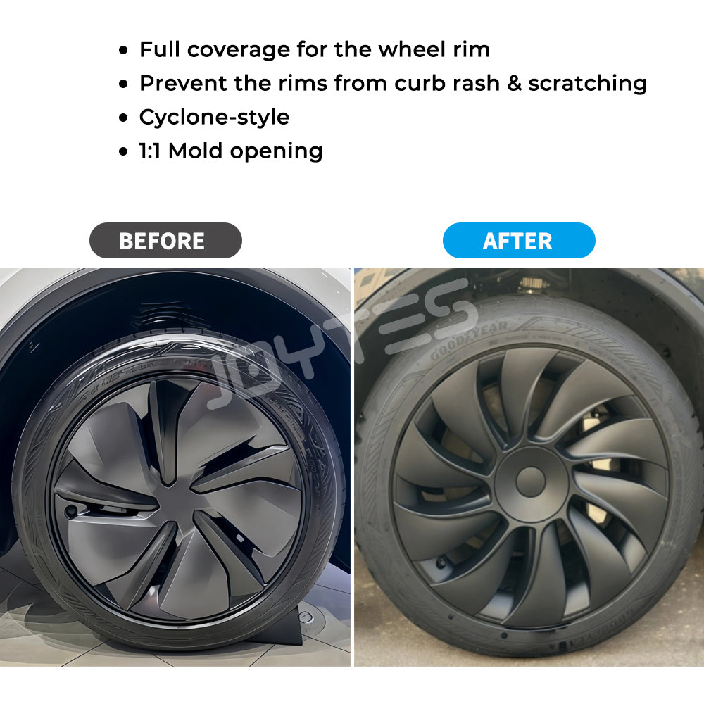 tesla model y wheel cap covers