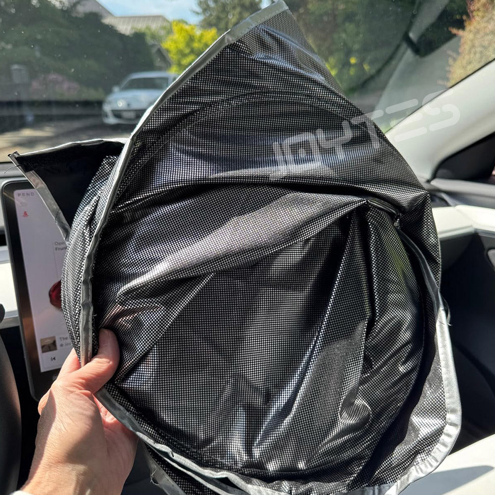 tesla model y juniper windshield sunshade