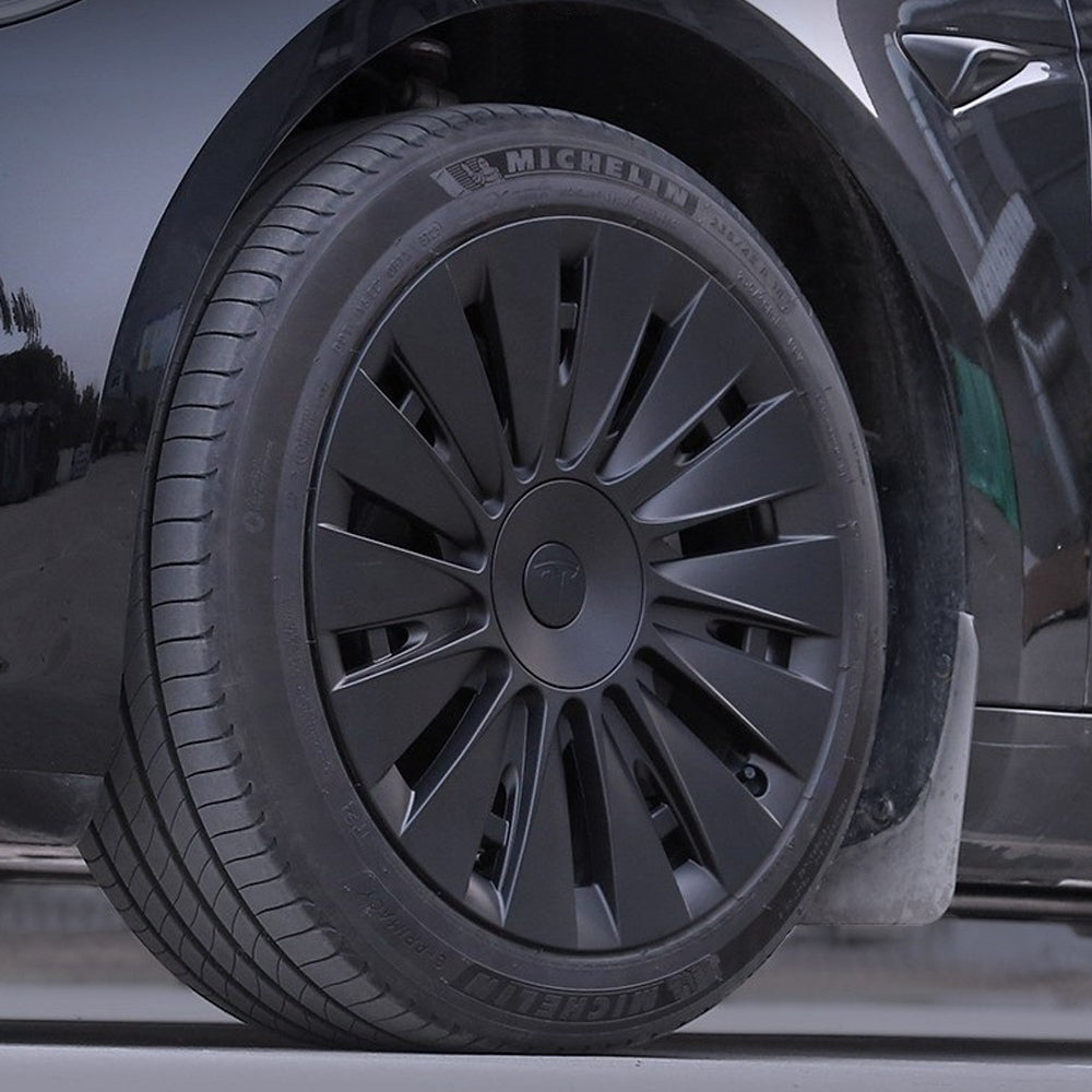 tesla model 3 induction wheel covers