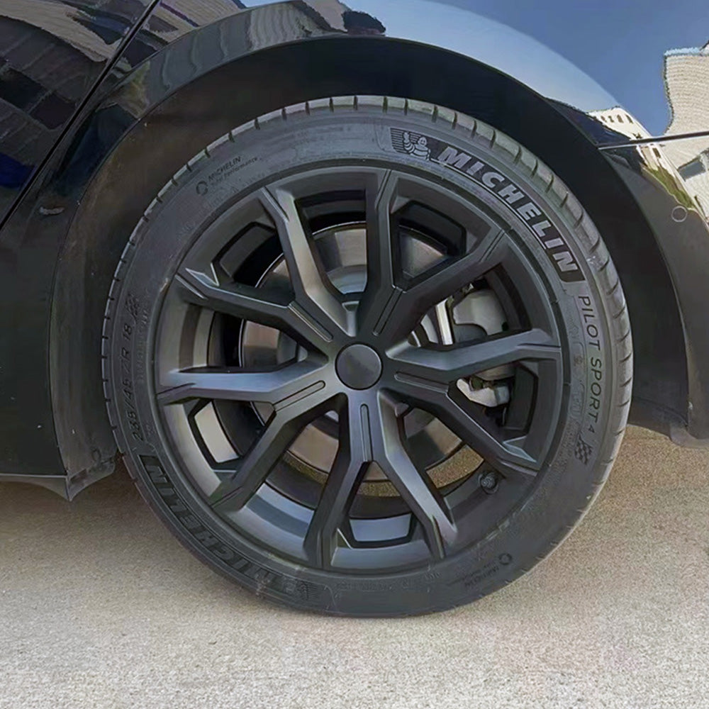 tesla wheel covers