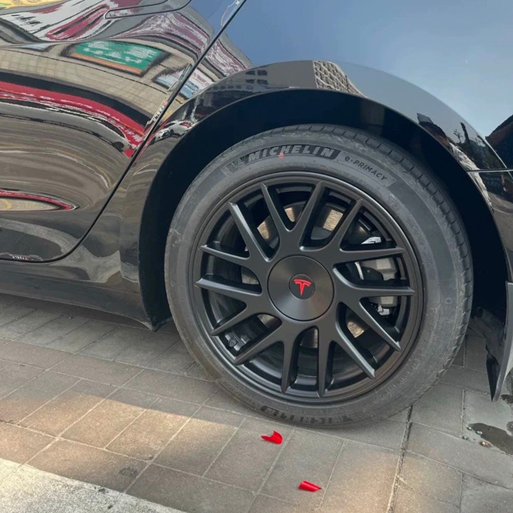 most efficient wheel covers for tesla model 3
