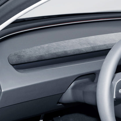 tesla alcantara dash
