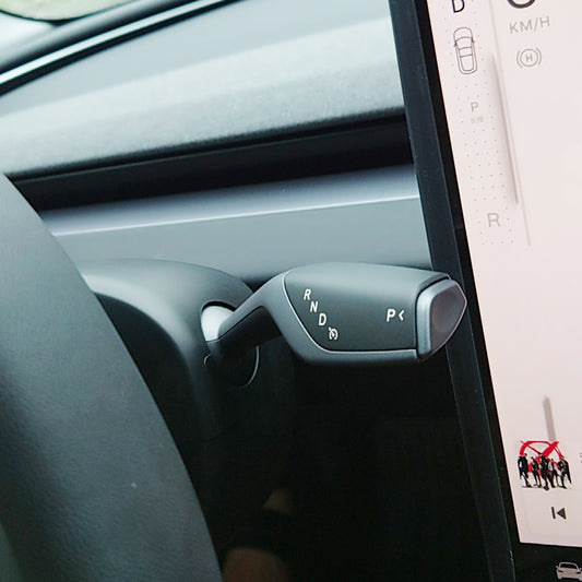 tesla gear shift stalk