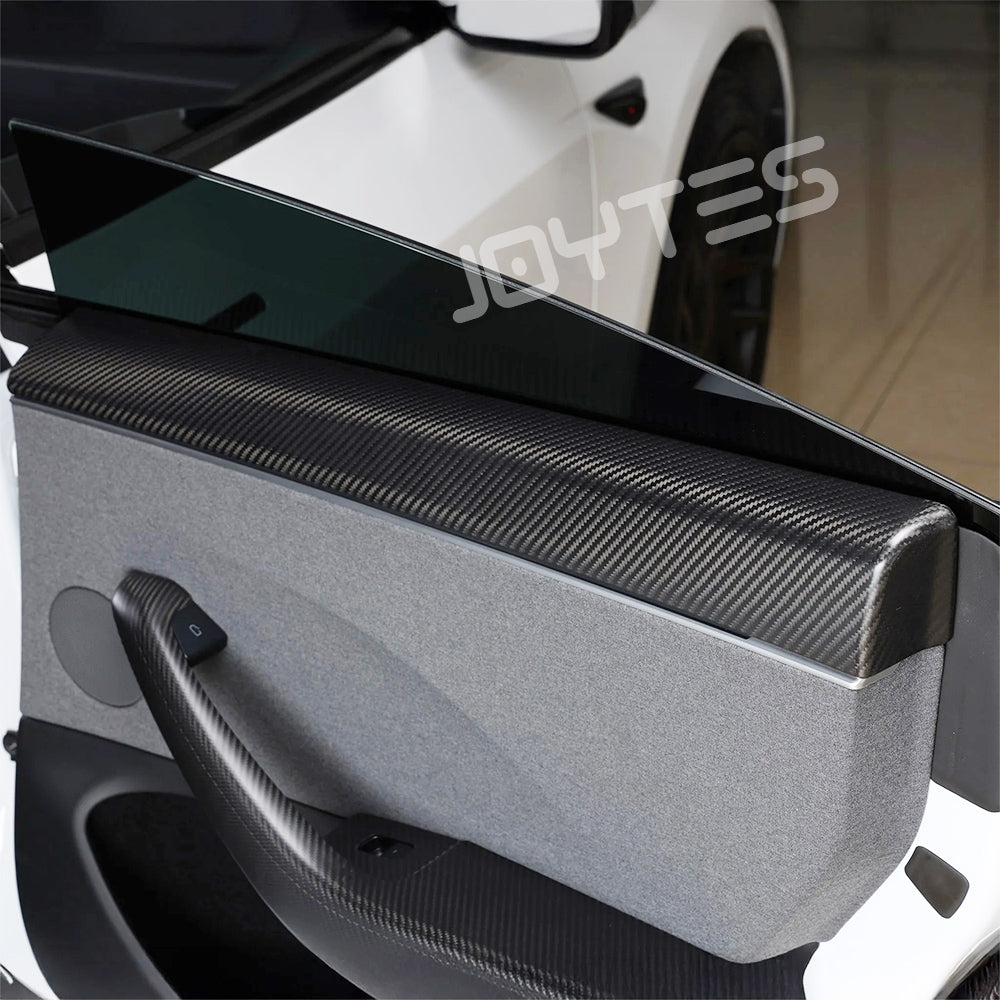 tesla carbon fiber doors