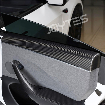 tesla carbon fiber doors