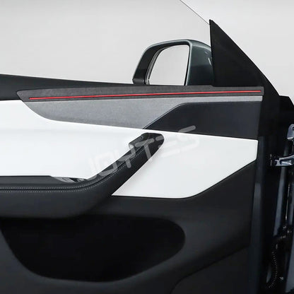 tesla alcantara door panel