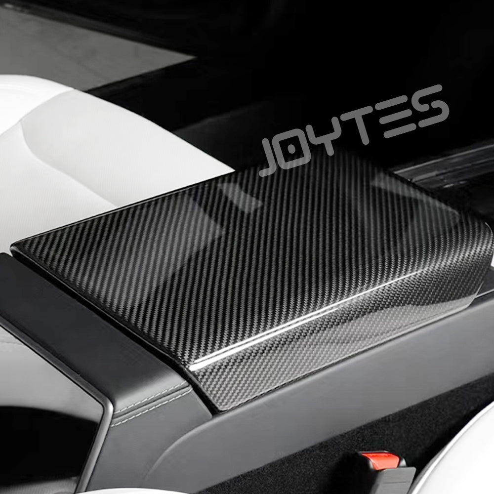 2025 model y carbon fiber center console
