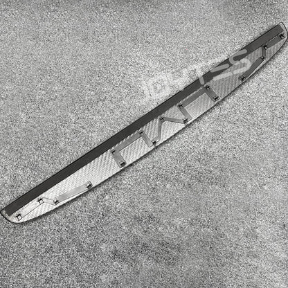 tesla model y juniper carbon fiber dash cover
