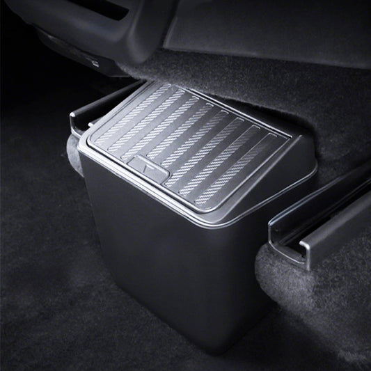 car trash can