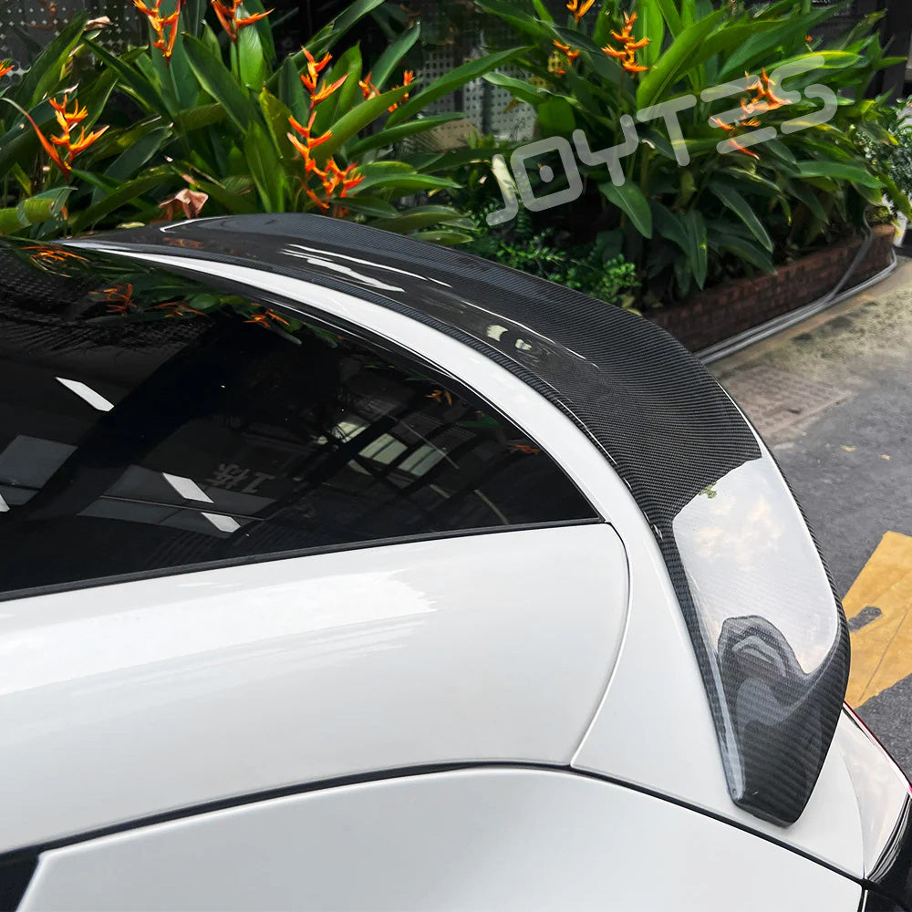 tesla spoiler carbon fiber