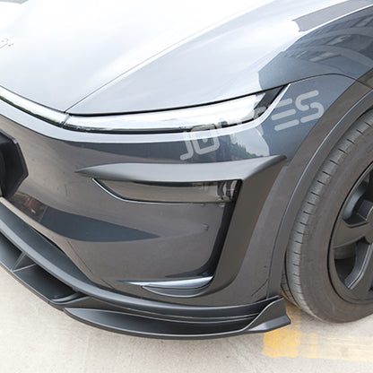 tesla model y front lip spoiler