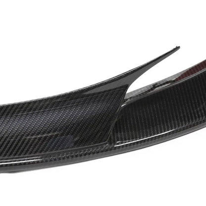 tesla model 3 performance 2024 carbon fiber front lip spoiler