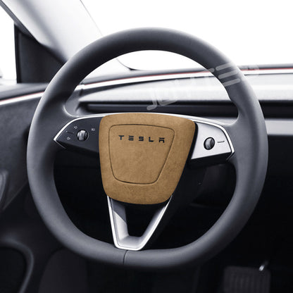 tesla alcantara airbag cover