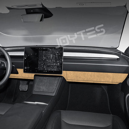 tesla alcantara dash cover