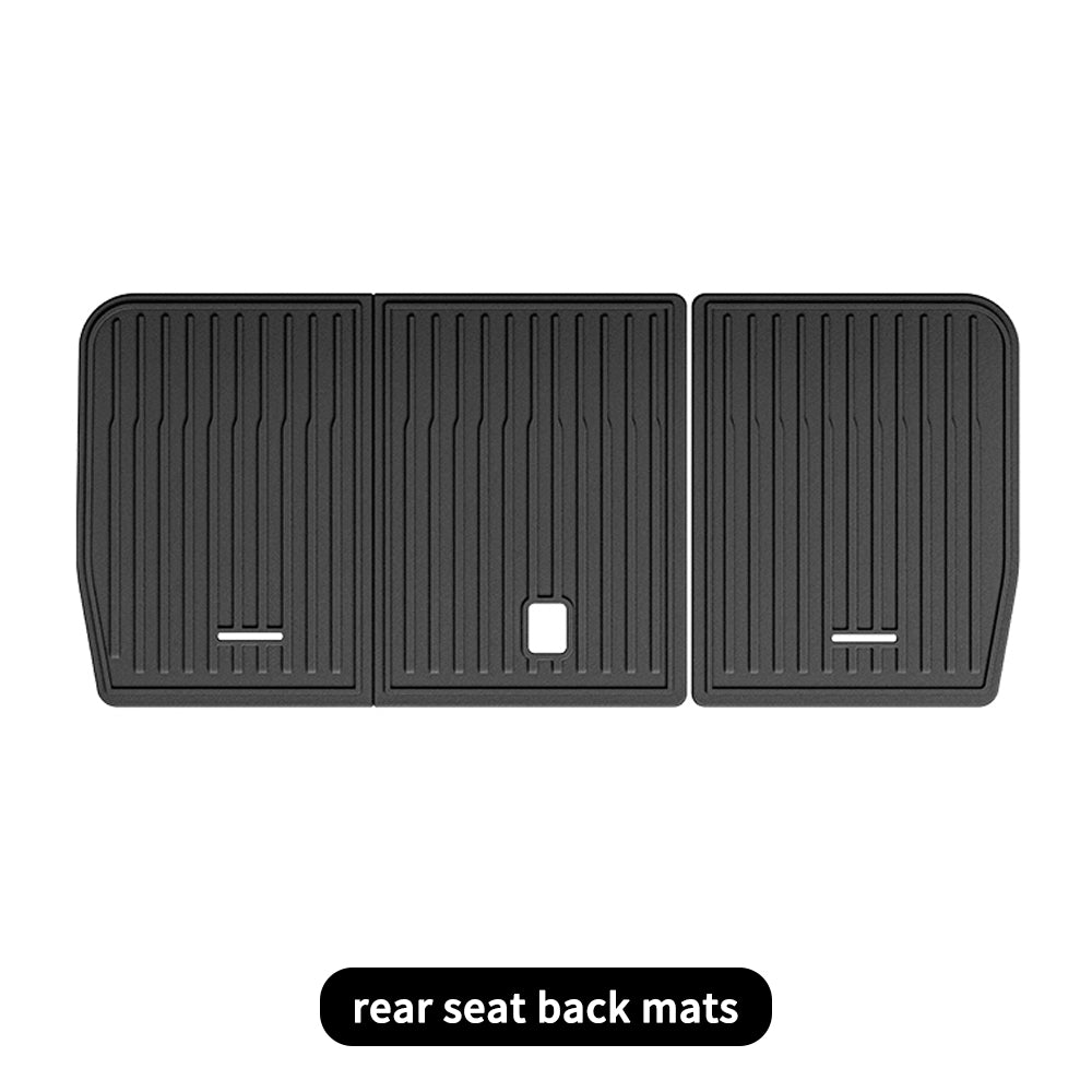 JOYTES All Weather TPE Floor Mats For Tesla Model X 2022-2024(5 Seater)