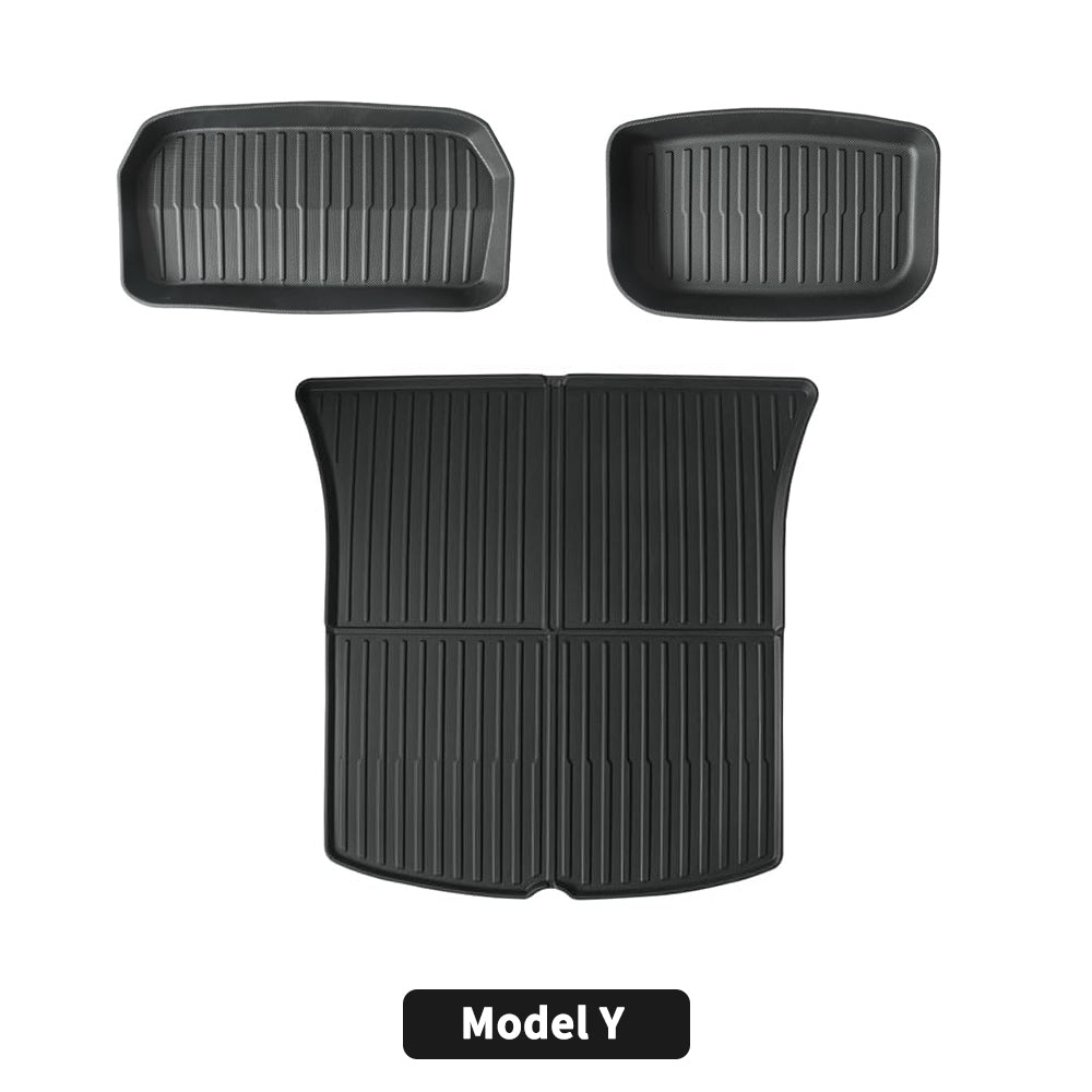 JOYTES All Weather TPE Trunk Mats for Tesla Model Y 2020-2024(5 Seater)