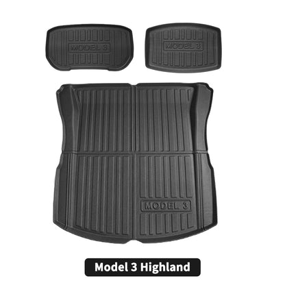 JOYTES TPE Trunk Mats for Tesla Model 3 Highland