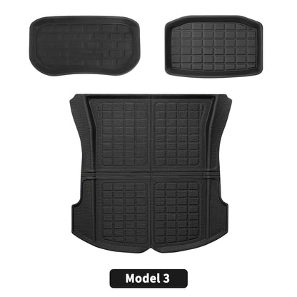 JOYTES All-Weather Trunk Mats for Tesla Model 3