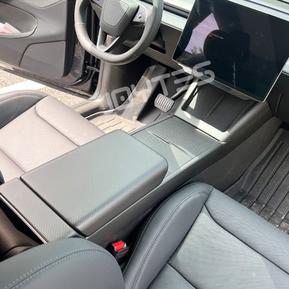tesla model y carbon fiber accessories