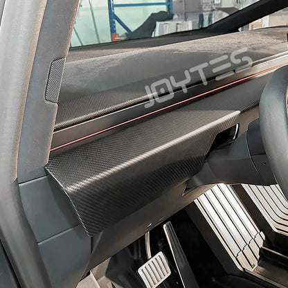 tesla carbon fiber interior