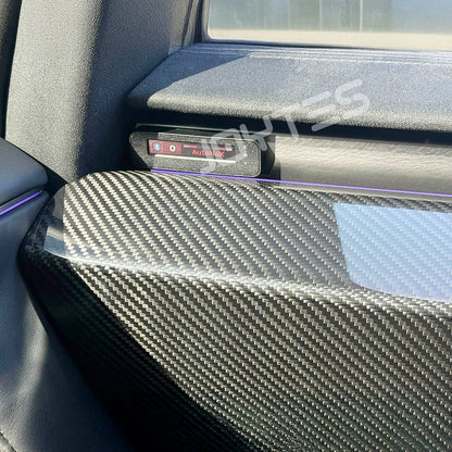 tesla carbon fiber trim