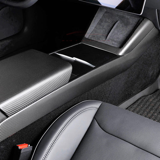 tesla carbon fiber interior