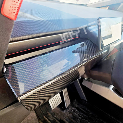 tesla carbon fiber dash