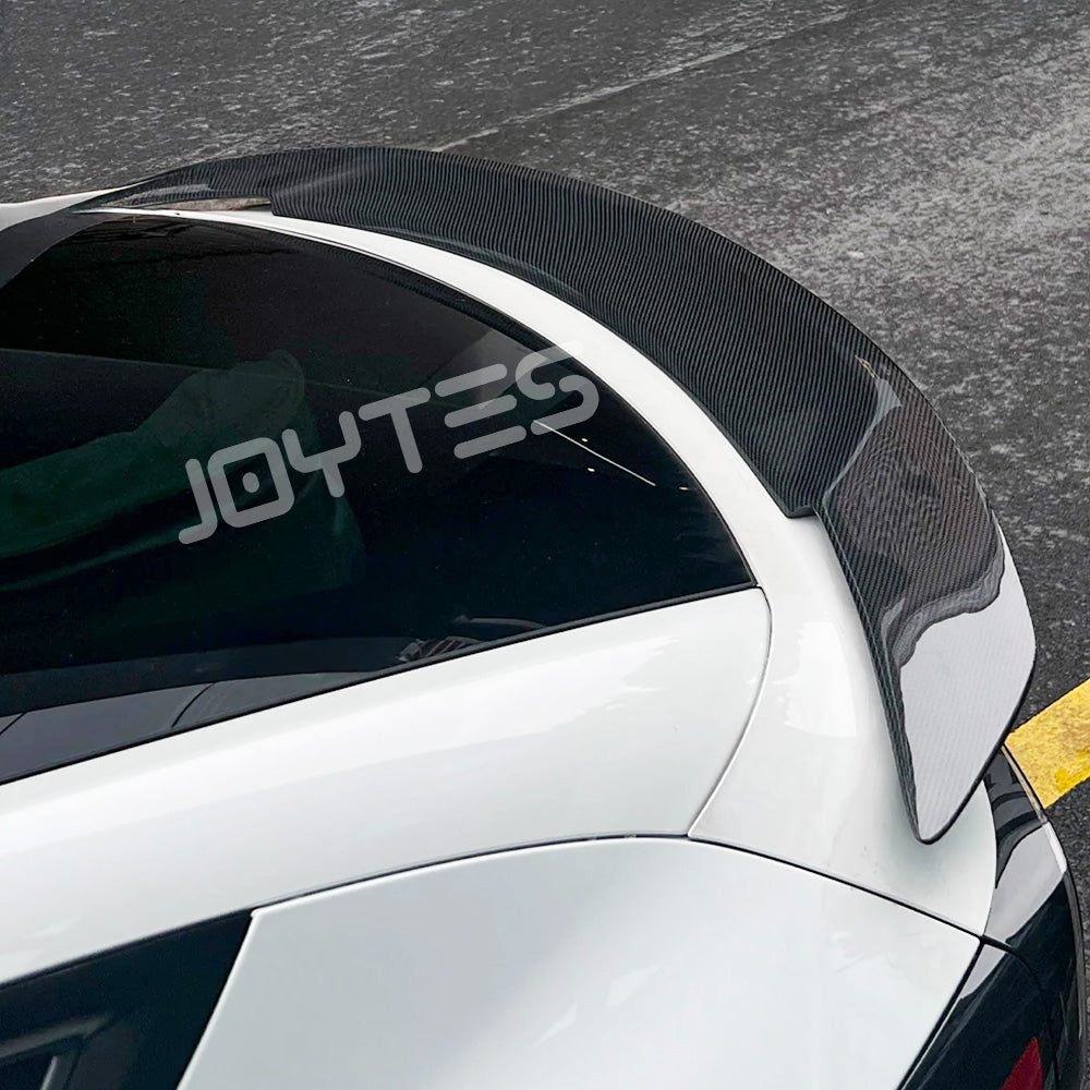 tesla model y spoiler carbon fiber