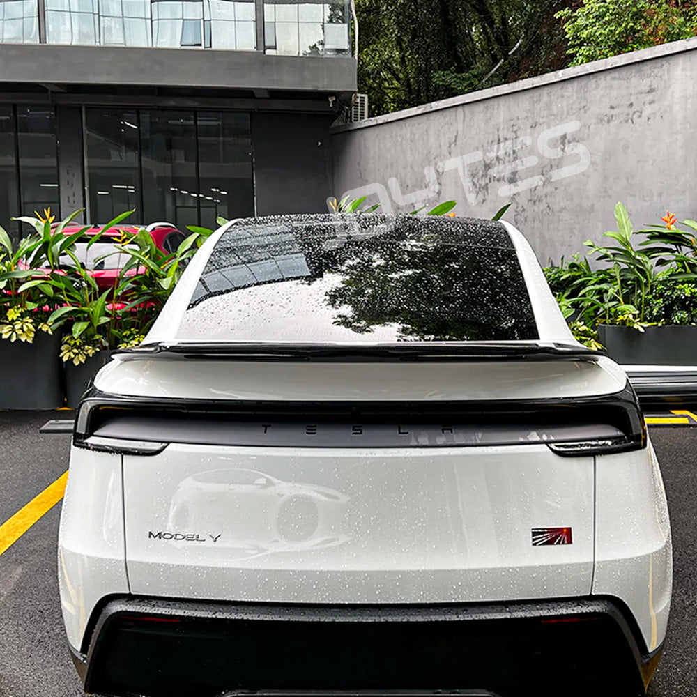 tesla model y spoiler big