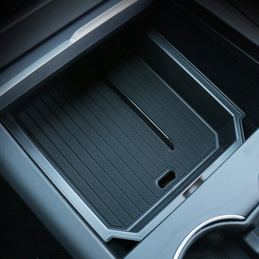 tesla center console trays