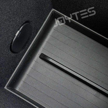 tesla model y center console trays