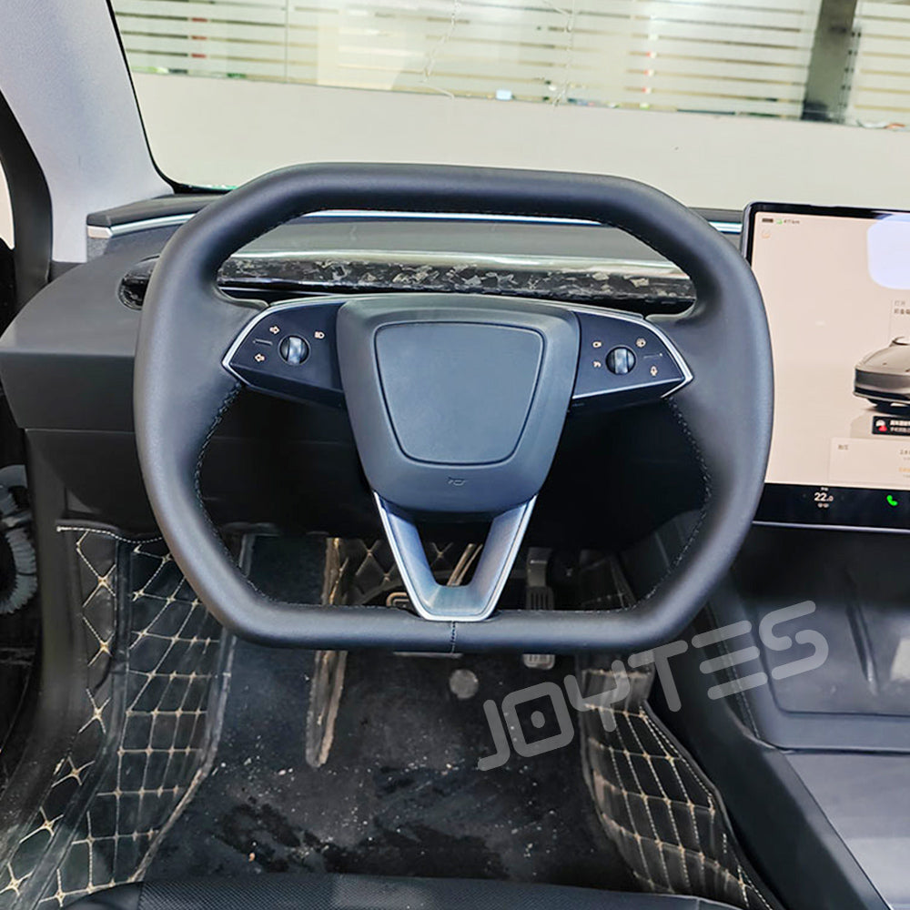 replace tesla yoke steering wheel