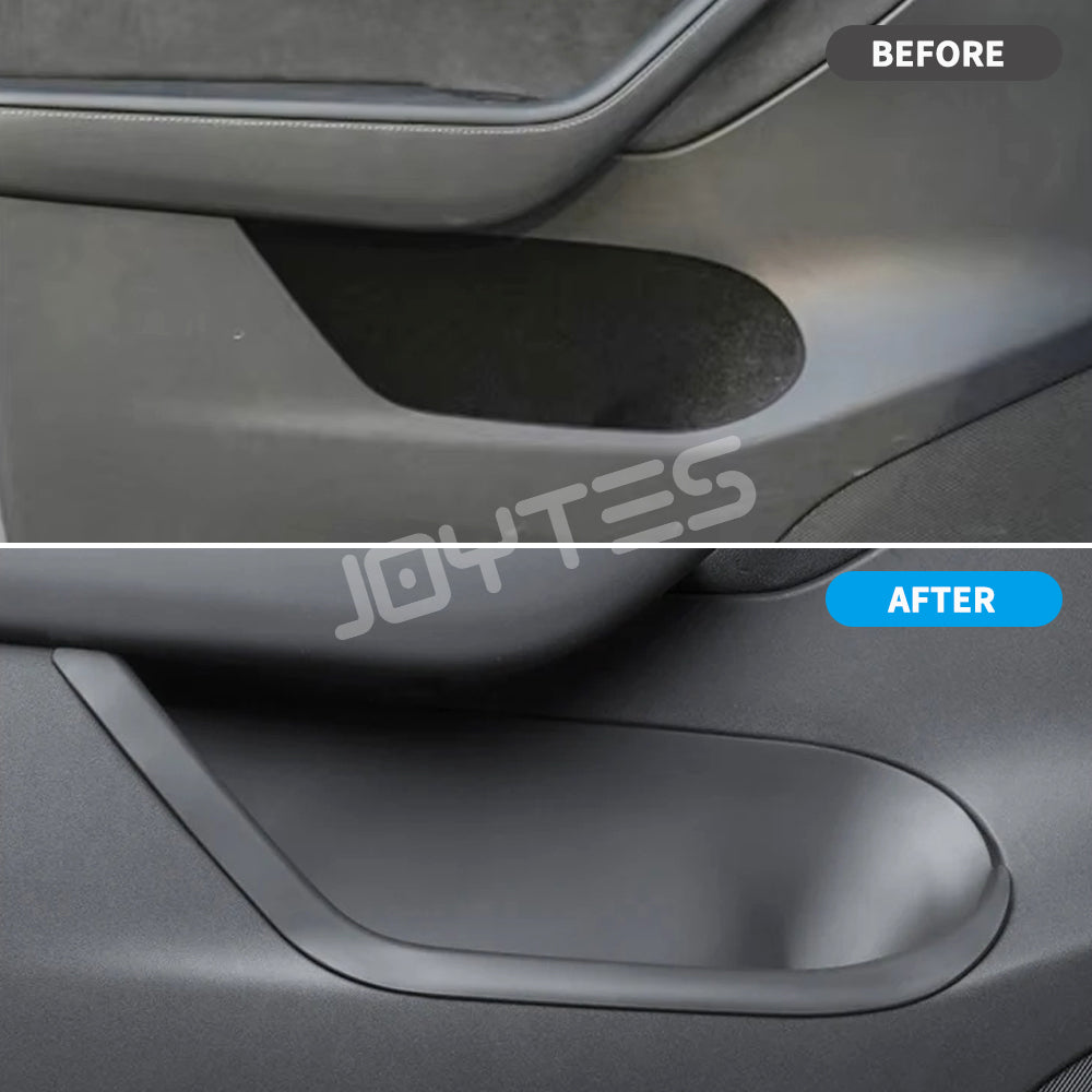 tesla model y door storage