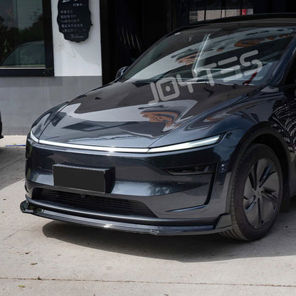 tesla model y front lip spoiler